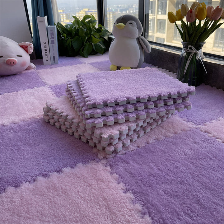 DIY Vinter Plush Puslespill Matte | Luvikno