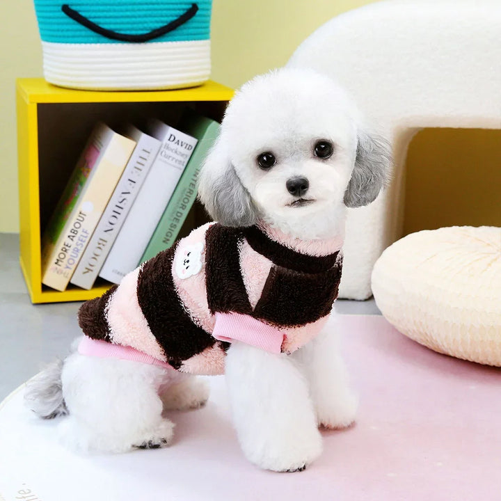 Varmere fleece hundegenser for små hunder Luvikno