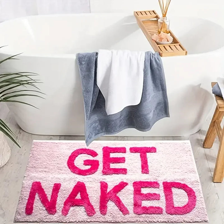 BlushNaked Tufted Design Rug – Rosa "Get Naked" Bad & Stue Teppe | Luvikno