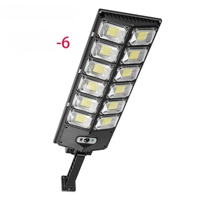 Solar LED Bevegelsessensor Vegglampe Fjernkontroll Hagebelysning | Luvikno
