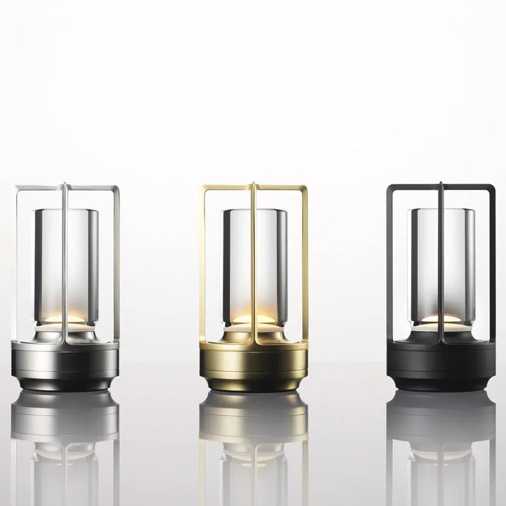 Luvikno | Oppladbar Trådløs LuxeGlow Bordlampe - Elegant Trådløs Lampe for Hver Stemning