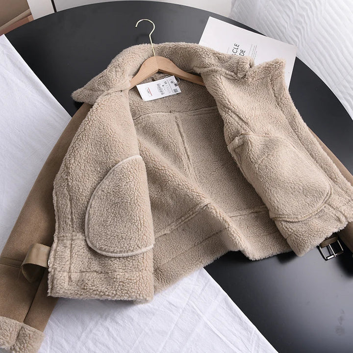 Luvik | Sherpa-Fleece-Bomberjakke