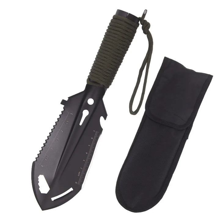 Luvikno | Nordrek Multifunksjons Camping spade | Ultralett & Kompakt | For Fotturer, Overlevelse & Utendørs