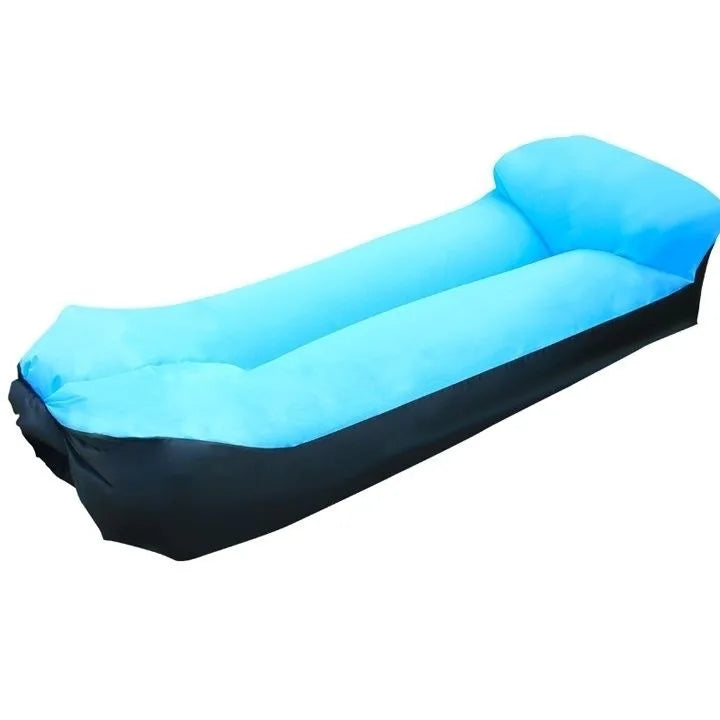 Luvikno | Airvana Oppblåsbar Sofa Utendørs | Bærbar Luftsofa for Camping & Strand | Med Hodepute & 30t Holdbarhet