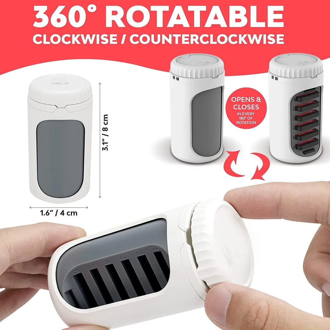 Roterende Minnekort Holder Organisator | Luvikno