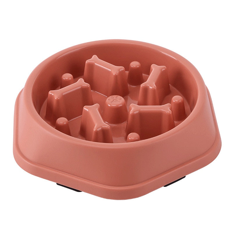 Anti-skrekk matingskål for rolig spising Luvikno