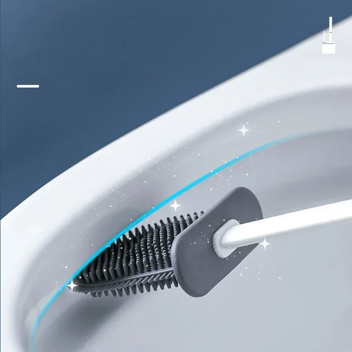 FlexiClean Silikon Toalettbørste Sett Luvikno