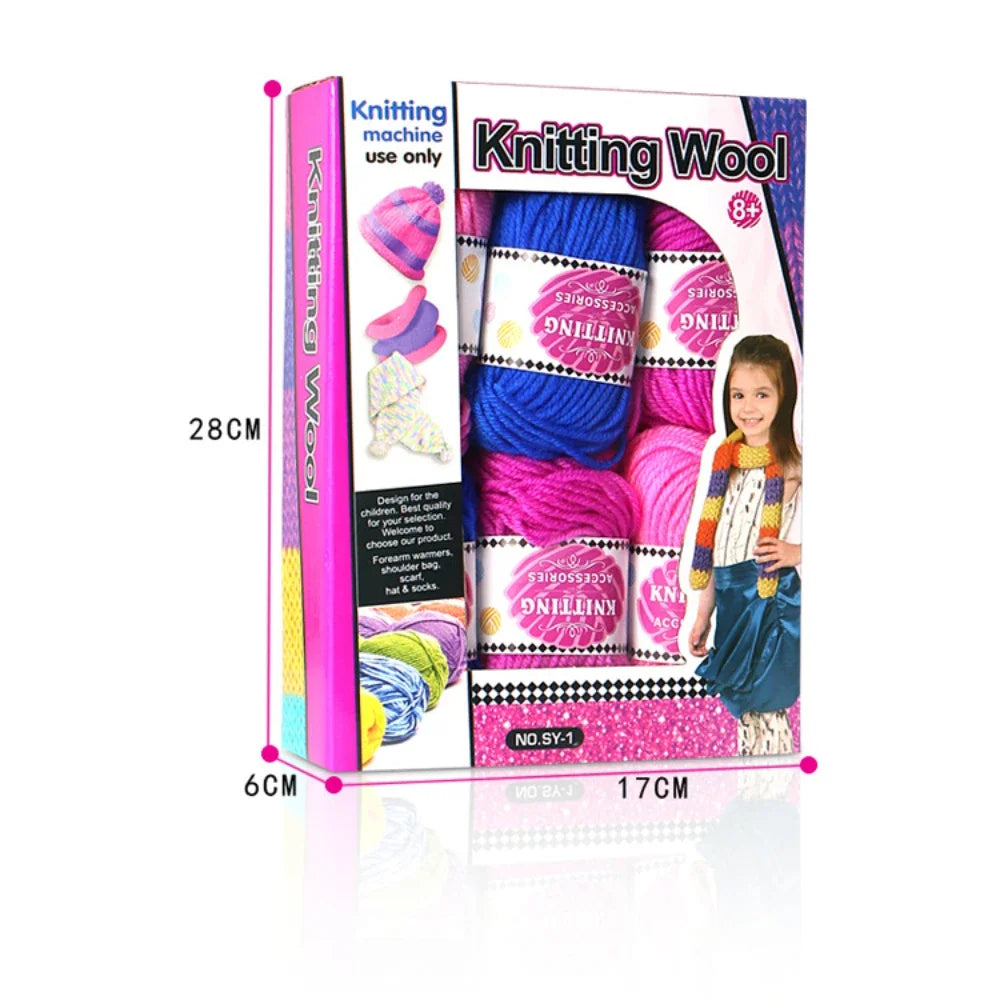 Luvikno | Strickolino Strikkemaskin | 22 Nålene | Automatisk Sirkulær Strikkesett for Nybegynnere & Voksne | Rask Strikker med Tilbehør