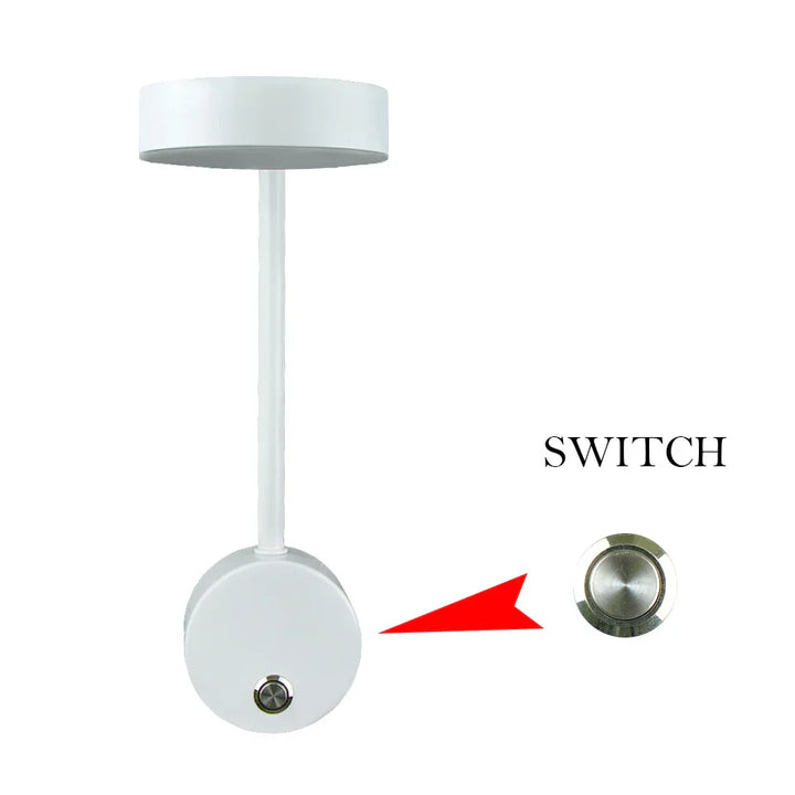 NordicGlow - Justerbar LED Vegglampe for Moderne Interiør Luvikno