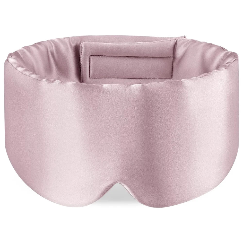 Luvikno | Silana DreamSil Søvnmaske laget av 100% Mulberry Silke | Lysblokkerende & Polstret | Supermyk & Pustende | For Reising, Søvn & Avslapning