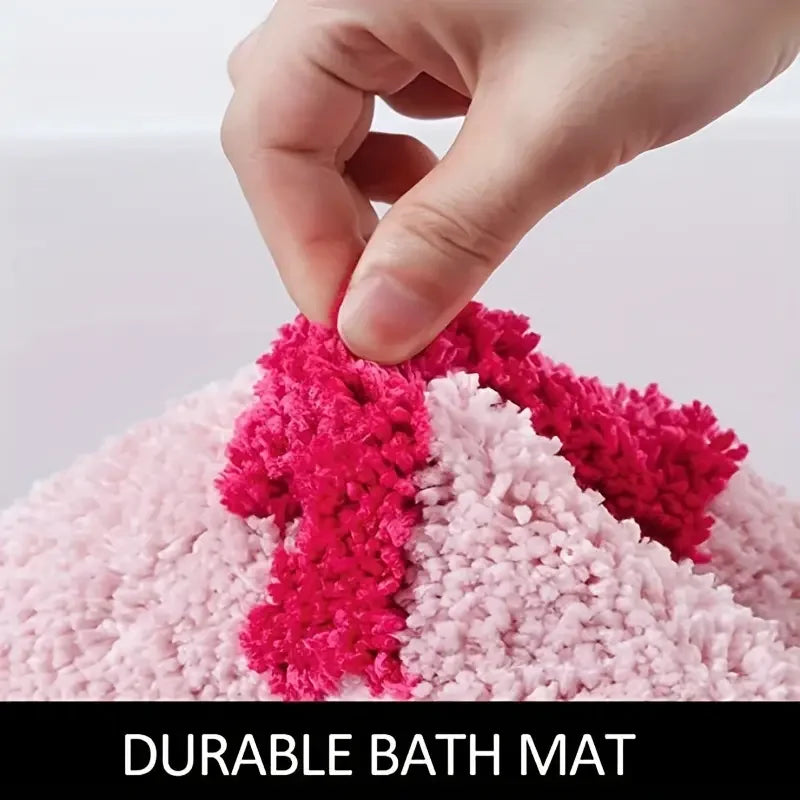 BlushNaked Tufted Design Rug – Rosa "Get Naked" Bad & Stue Teppe | Luvikno