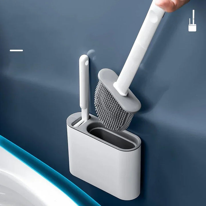 FlexiClean Silikon Toalettbørste Sett Luvikno