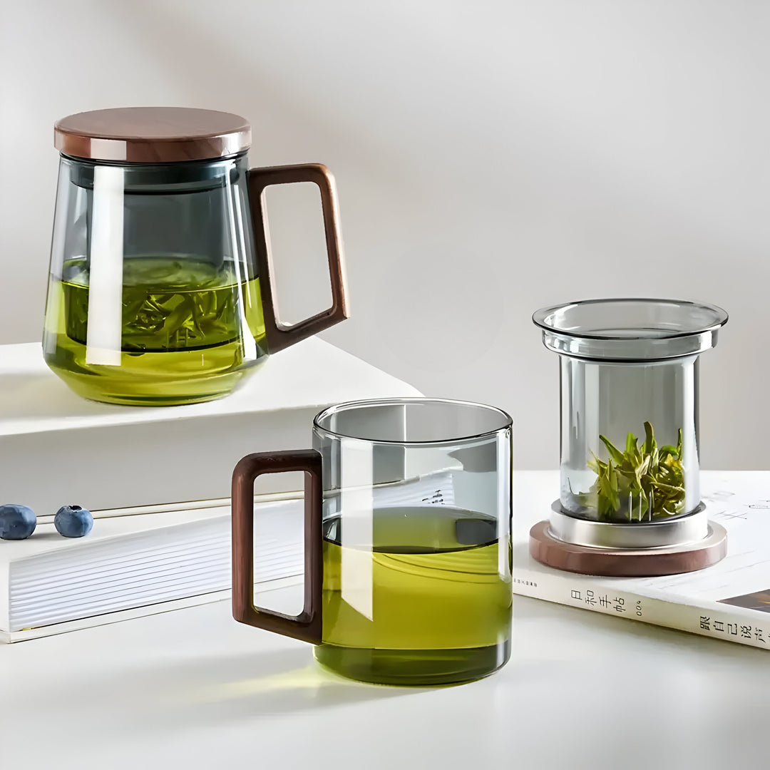ArtisanBrew-kopp – Varmeresistent glass te kopp | Luvikno