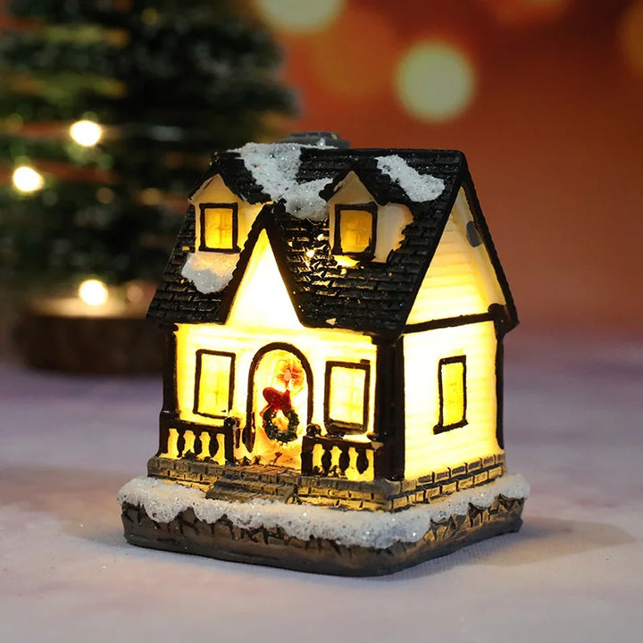 LED julebelysning hus – kreativ dekor for festlige anledninger | Luvikno