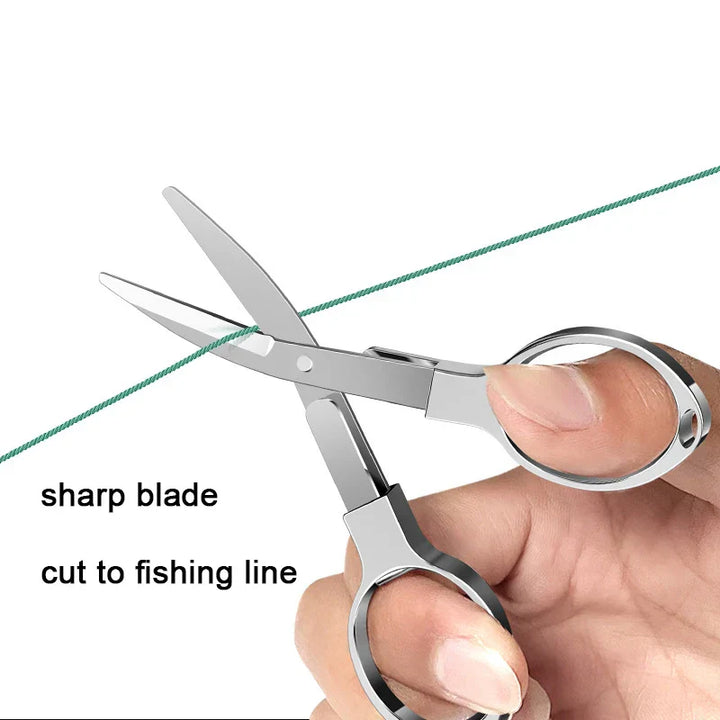 Mini Snip Rustfri Saks Nøkkelring | Luvikno