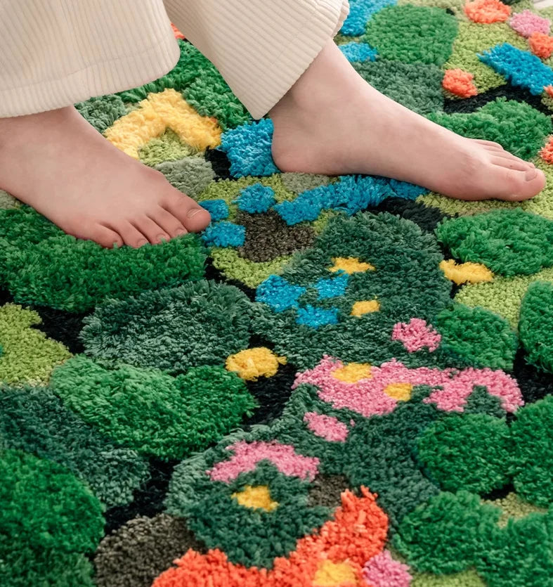Moss Tufting Baderomsmatte | Luvikno