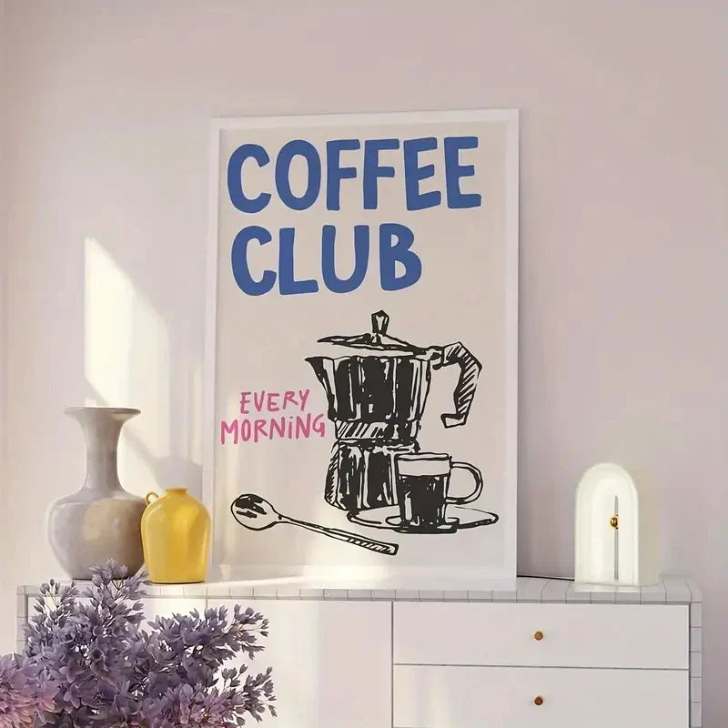 Coffee Club Veggkunst | Luvikno
