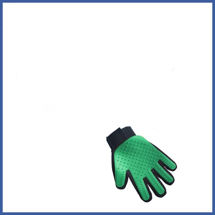 Luvikno | Fur Care Glove PawLiss TouchGlove | 5-Finger Massage Glove for dogs and cats | 23.2×17.2 cm | TPR & Mesh | Left or right