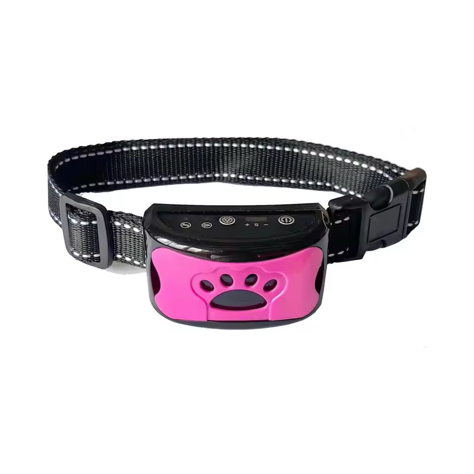 Anti Bell Collar for Dogs vanntett med lyd og 7 vibrasjonsnivåer Luvikno