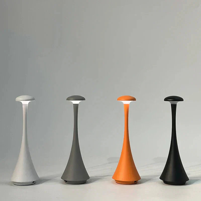 Oppladbar trådløs bordlampe Luvikno