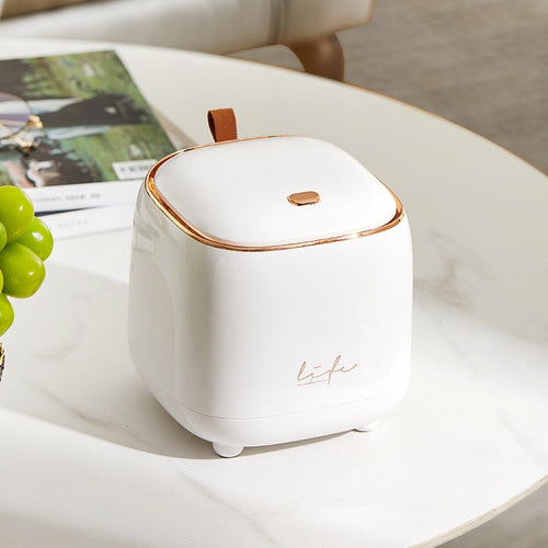 LuxeBin - Elegant Bord Søppelkurv for Ditt Rom Luvikno