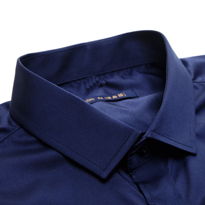 Luvik | Miehet Anti-Wrinkle Slim Fit pukeutua paita