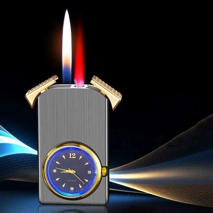 Kreativ Dual Fire Gradient Color Lighter Watch | Luvikno