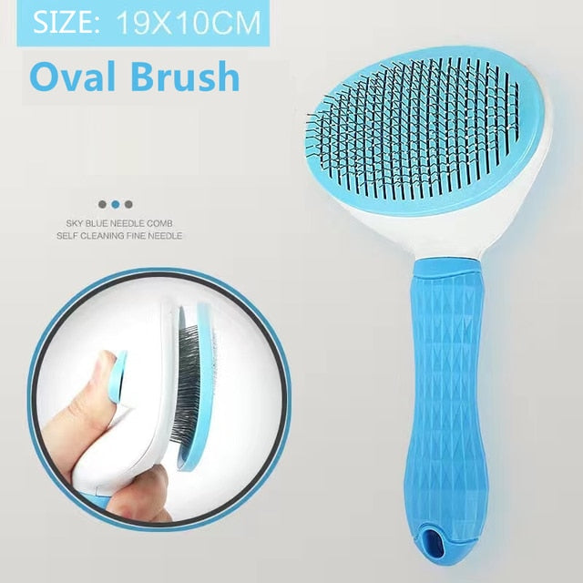 Pet Hair Grooming Brush | Luvikno