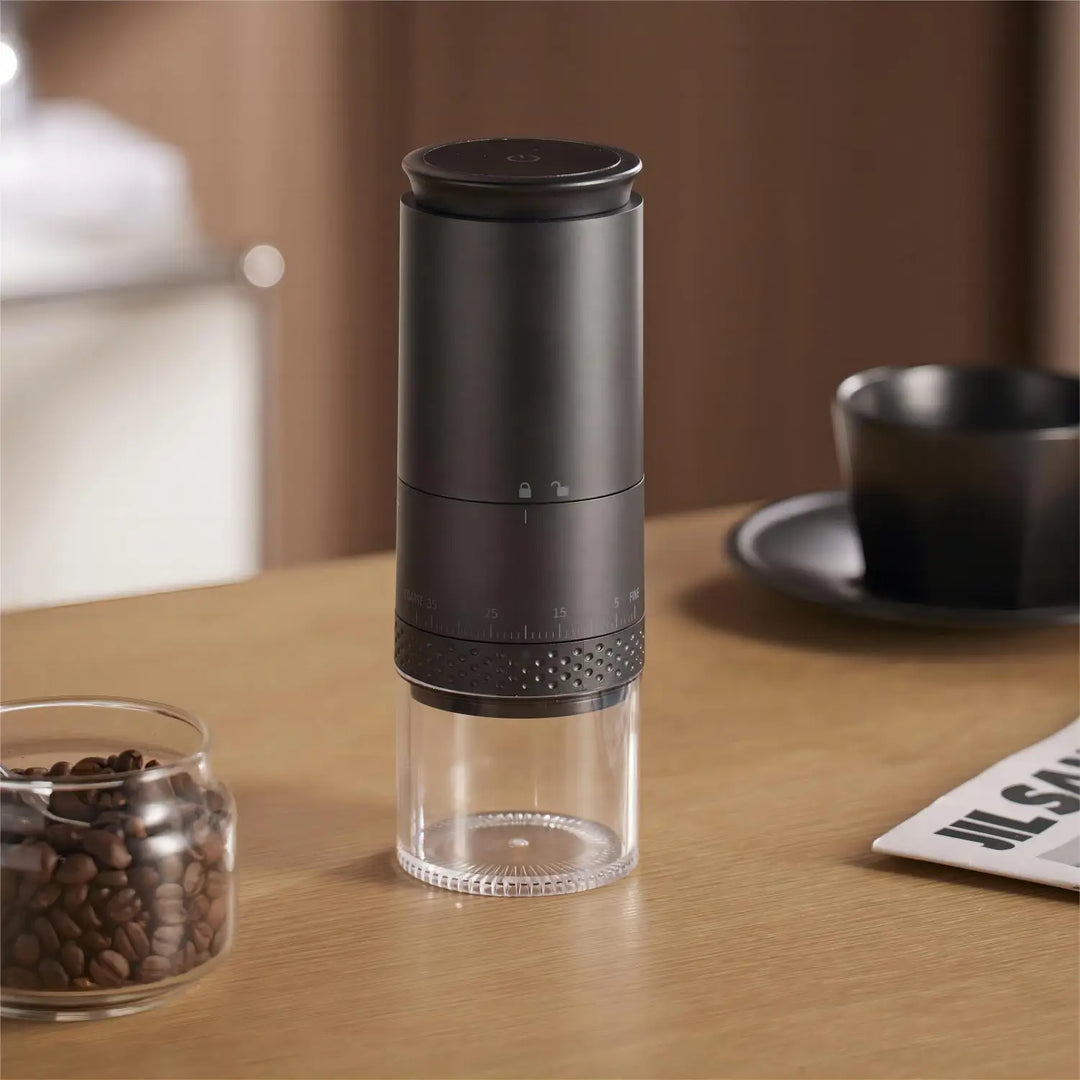 BeanBuddy – Bærbar Kaffekvern for Hjemmet Luvikno