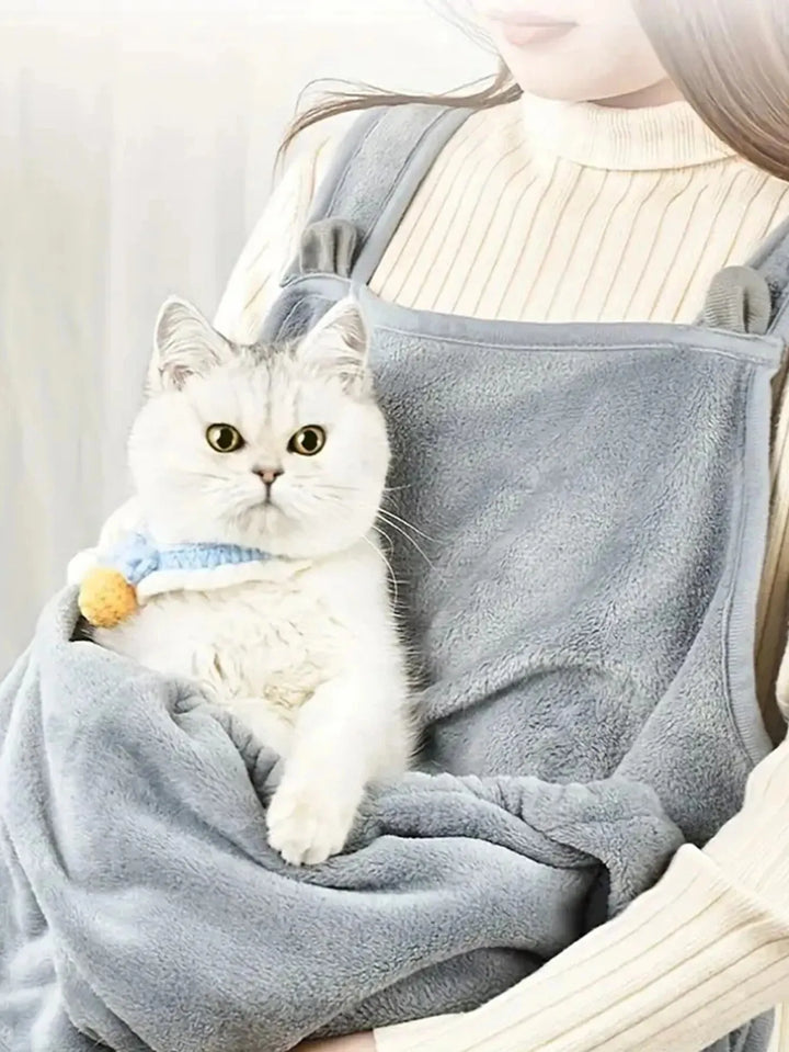 Katt bæreveske med oppbevaringsveske Luvikno