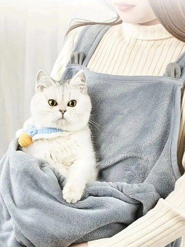 Katt bæreveske med oppbevaringsveske Luvikno