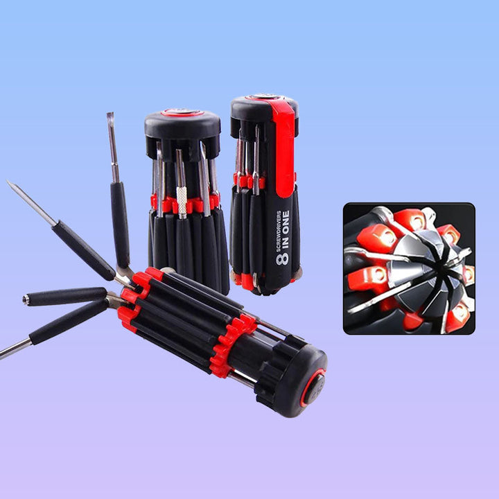Bright Fix 8in1 LED Multi-Tool Skrutrekker | Luvikno