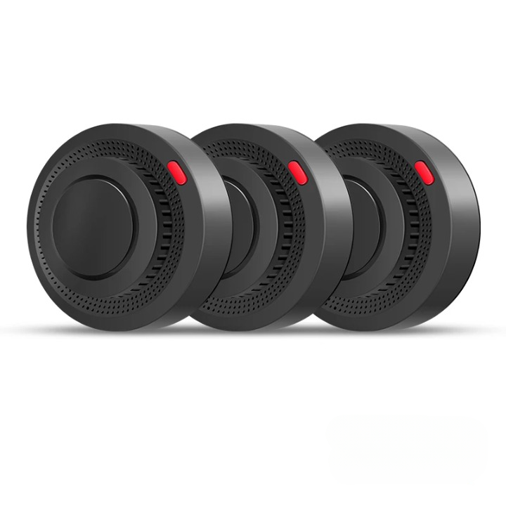 Luvikno | Smart WiFi Røykvarsler Brannalarm 85dB – SafeSense