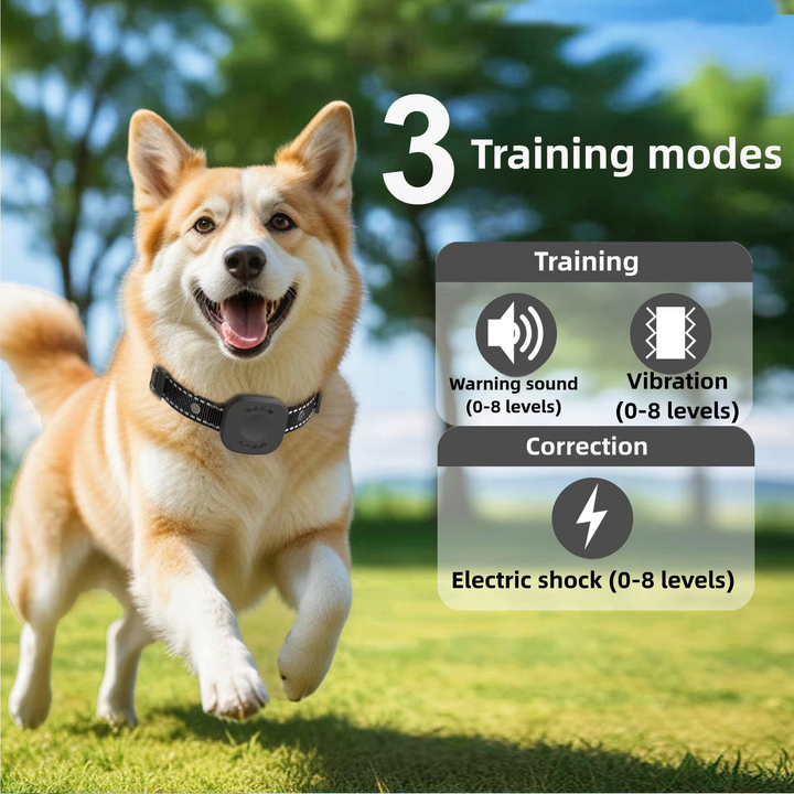 Ultimate Safety 1,574.8 fot Trådløst Hundegjerde System med Oppladbar, Vanntett Halsbånd Luvikno