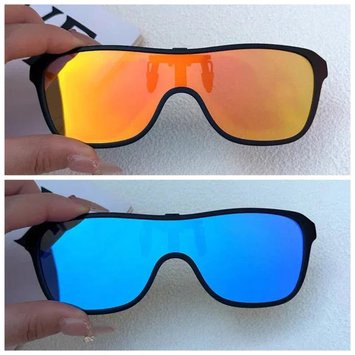 Clip-On Solbriller Polaroid Flip-Up | Luvikno