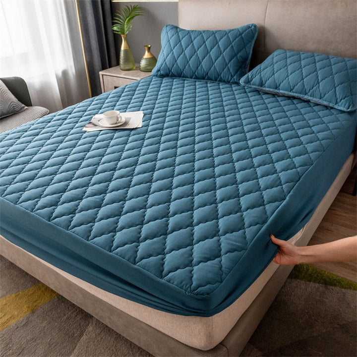 Anti-Slip Vanntett Madrass Dekken | Luvikno