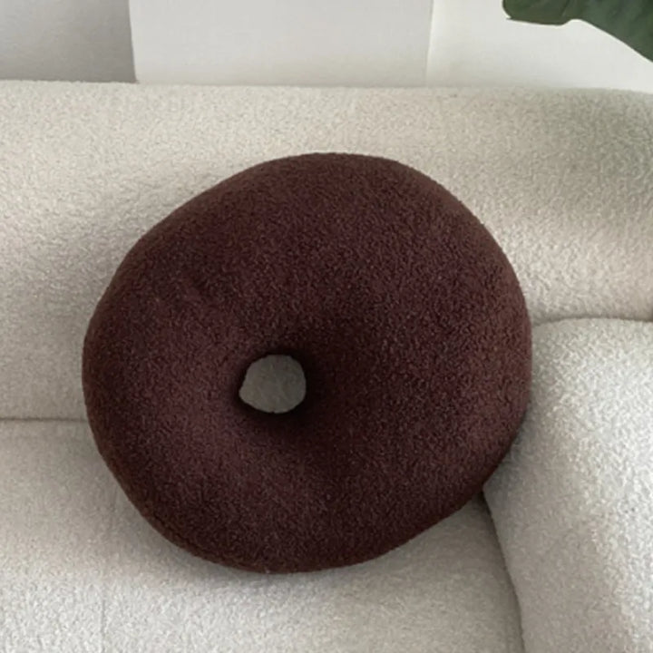 Nordic Bouclé Abstrakt Putefor – Minimalistisk Plysjpute | Luvikno