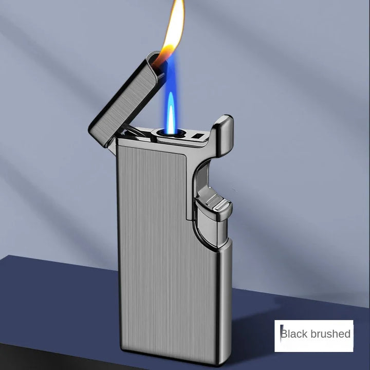 Metal Double Fire Jet Butane Lighter | Luvikno