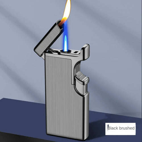 Metal Double Fire Jet Butane Lighter | Luvikno