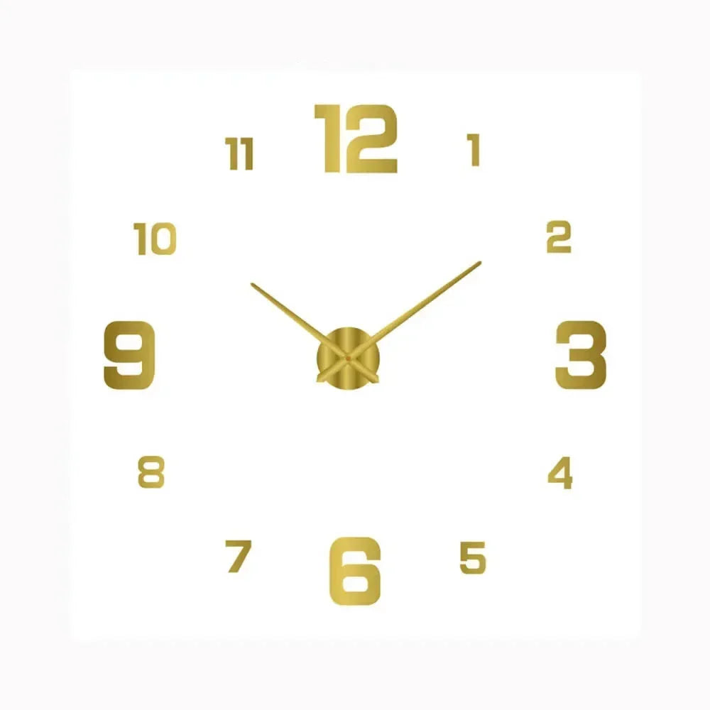 SilentTime - Digital veggklokke i klassisk stil - 8 tommers Luvikno