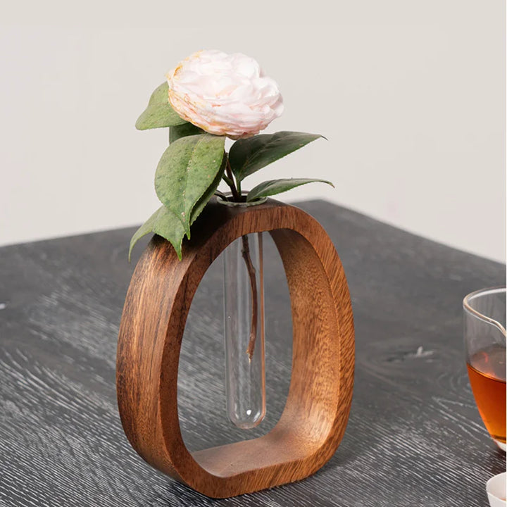 Oval treørt ramme enkel stilk vase | Luvikno