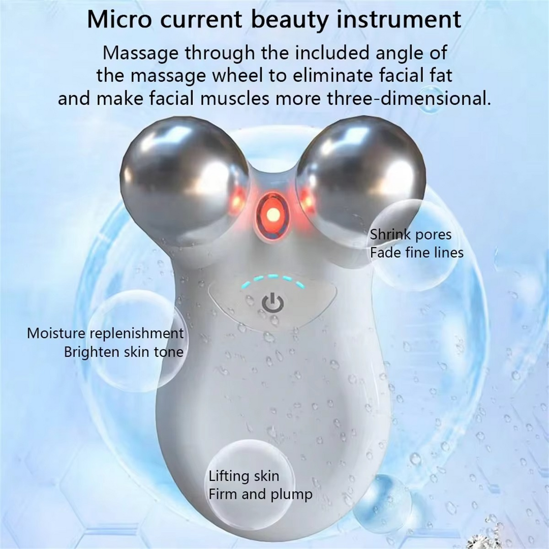 Dual-Head RF & EMS Mikrostrøm Ansiktsforyngelsesapparat Luvikno