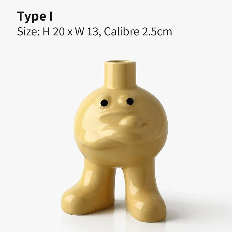 Karakter Keramikk vase | Luvikno