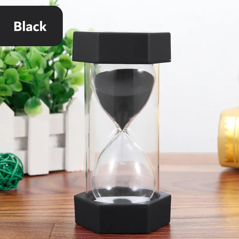 Hexagonal dekorativ timeglass – flere tidsalternativer og farger | Luvikno