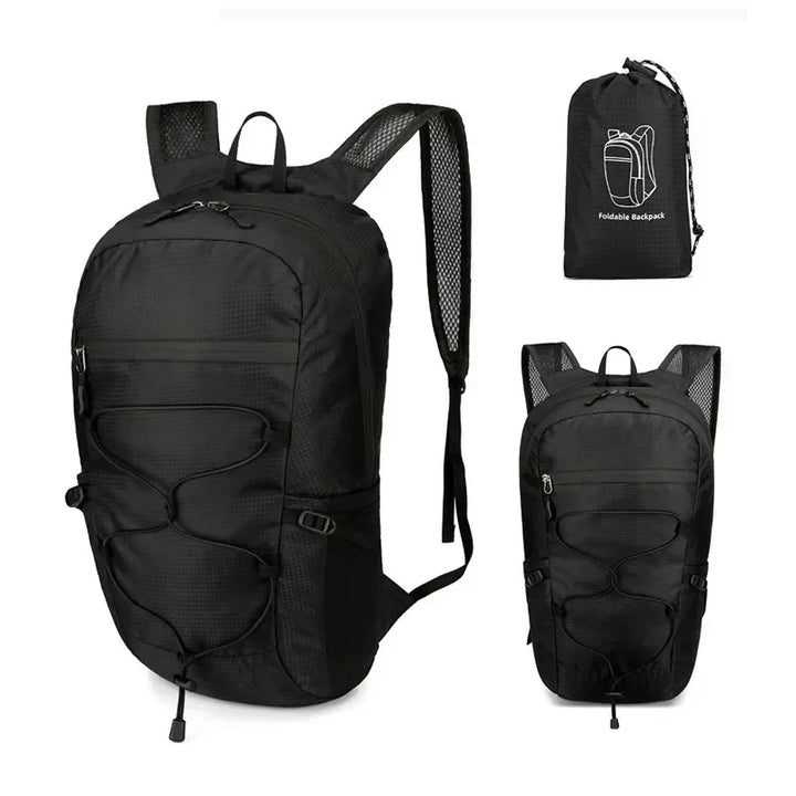 Luvikno | Utendørs Ryggsekk PackLite 20 L | Ultralett & Vanntett | Sammenleggbar for Reise & Fotturer