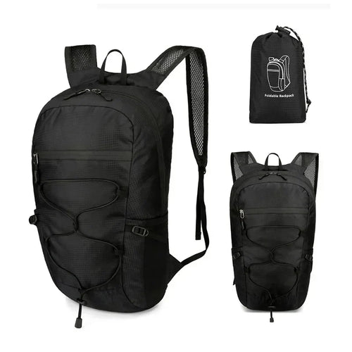 Luvikno | Utendørs Ryggsekk PackLite 20 L | Ultralett & Vanntett | Sammenleggbar for Reise & Fotturer