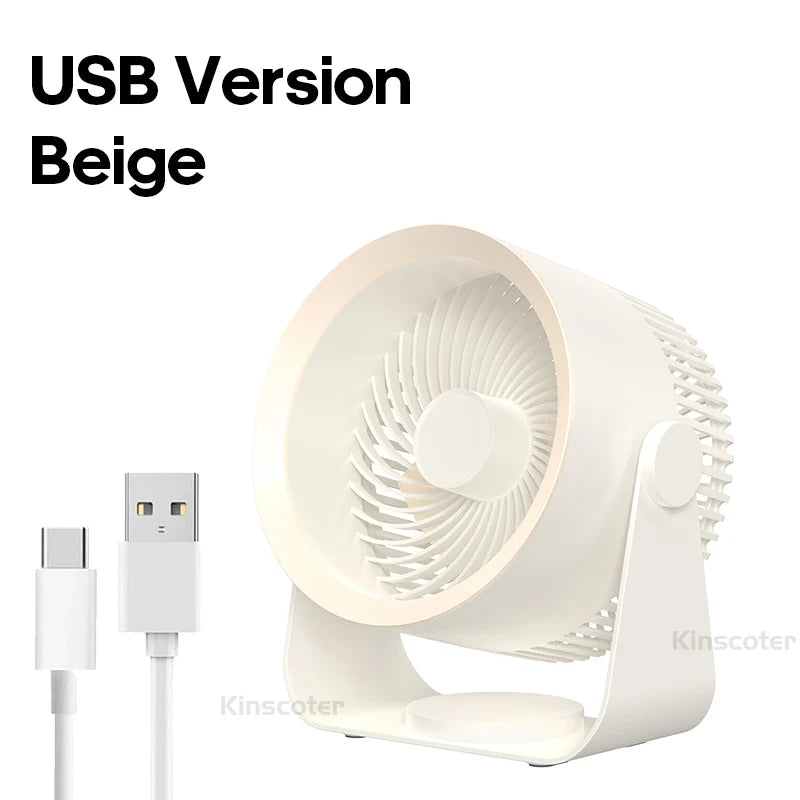 BreezeBuddy vifte – Bærbar USB-kjøling for reise Luvikno