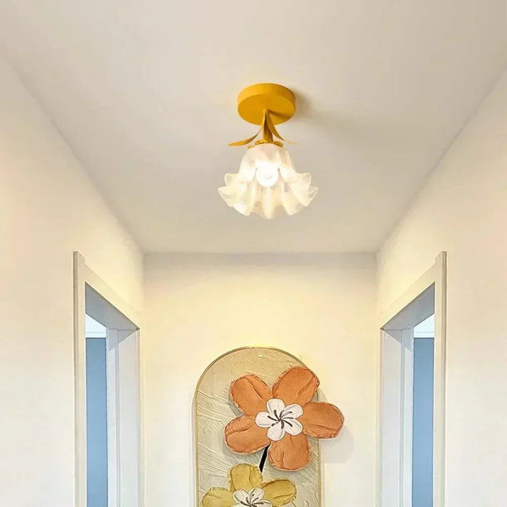 Luvikno | Mini Blomster Taklampe - Luksuriøs Mini Pendellampe for Tidløs Atmosfære