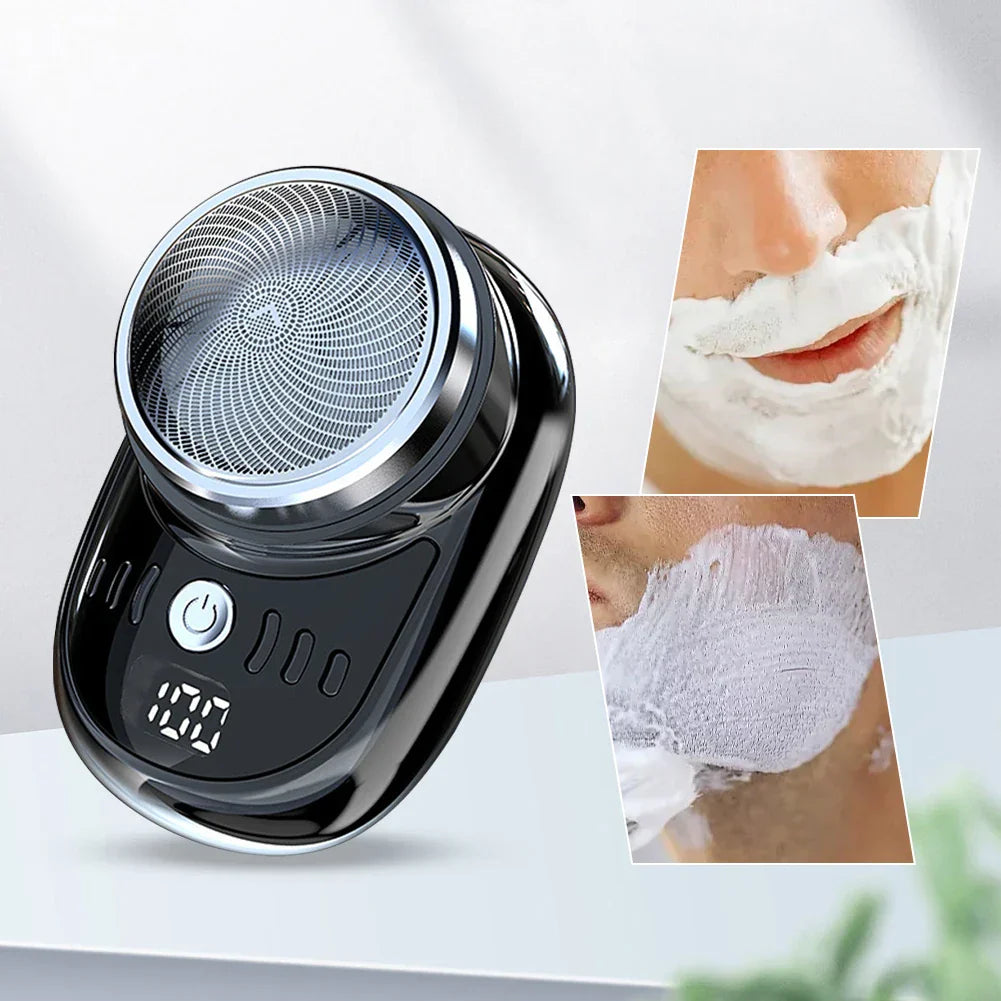 RazorGo – Mini Oppladbar Barberhøvel for Reiser Luvikno