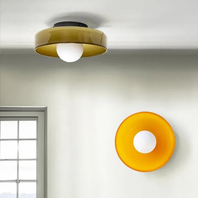 Rund Flush Taklys | Luvikno